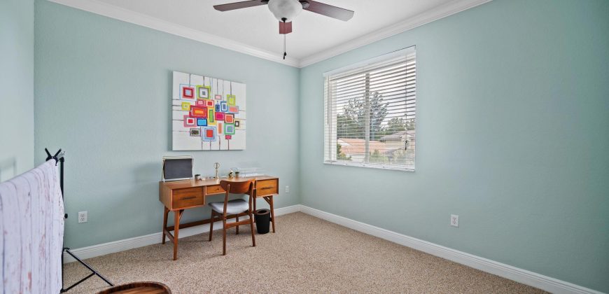 Rarely available 4-bedroom plus office/gym/flex room