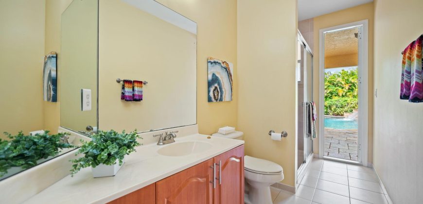 Rarely available 4-bedroom plus office/gym/flex room