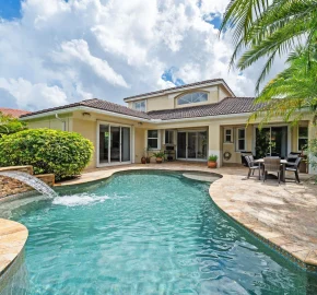 Rarely available 4-bedroom plus office/gym/flex room