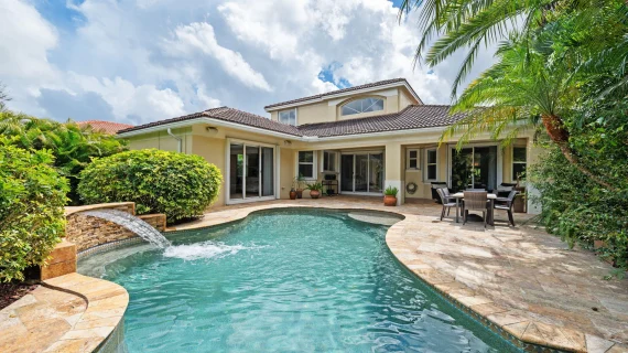 Rarely available 4-bedroom plus office/gym/flex room