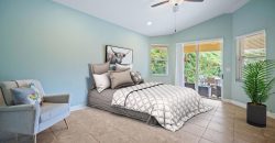 Rarely available 4-bedroom plus office/gym/flex room