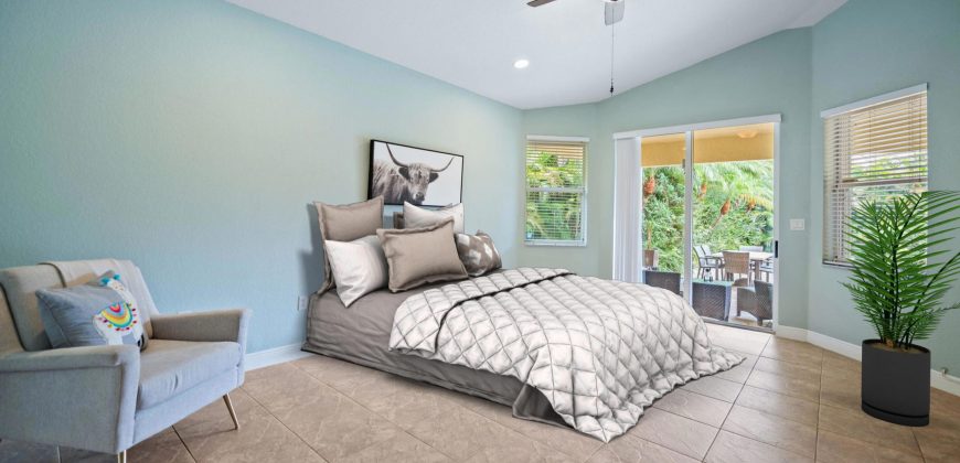 Rarely available 4-bedroom plus office/gym/flex room